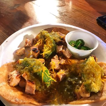 Brew D Brewhouse - Chicken tacos, YUM!!! - Breweries Near Me - San Saba, Texas