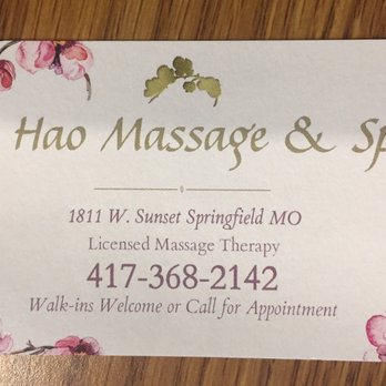 HAO SPA & MASSAGE - Massage Near Me - Springfield, Missouri HAO SPA & MASSAGE - Massage Near Me - Springfield, Missouri