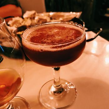 Fish N Beer - Special cocktail made with port, lemon juice, and nutmeg. - Seafood Near Me - Denver, Colorado