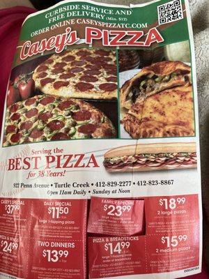 Casey's Pizza by null