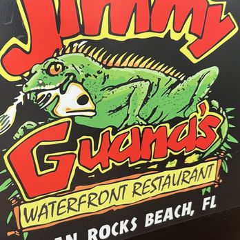 Jimmy Guana's - Sign - Seafood Near Me - Indian Rocks Beach, Florida Jimmy Guana's - Sign - Seafood Near Me - Indian Rocks Beach, Florida