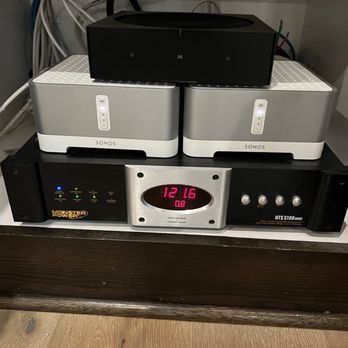 R & D Audio Video - Very clean work done with my new Sonos amps - Home Theatre Installation Near Me - Hillsboro, Oregon R & D Audio Video - Very clean work done with my new Sonos amps - Home Theatre Installation Near Me - Hillsboro, Oregon