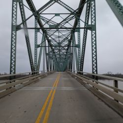 Cairo Mississippi River Bridge - Cairo Mississippi River Bridge, heading south