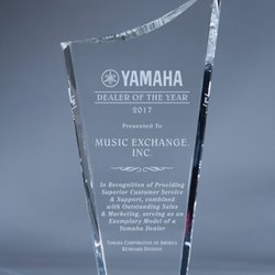 Music Exchange - Music Exchange is Yamaha's Overall Dealer of the Year.