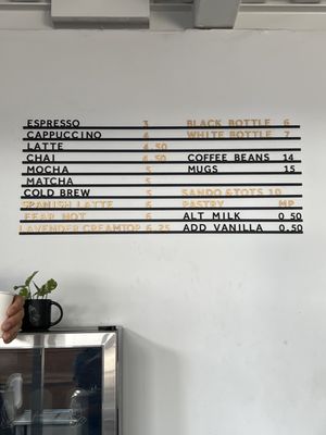 Menu photo 2 Fear Not Coffee Los Angeles, CA Menu photo 2 Fear Not Coffee Los Angeles, CA
