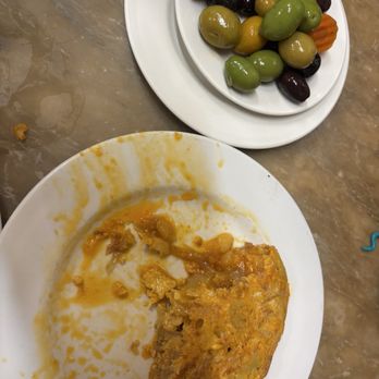 El Xampanyet - The chorizo tortilla and olives - Tapas Bars Near Me - Barcelona, B