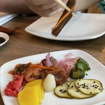 Mizu Japanese - Pickles plate - a variety of surprises! - Japanese Near Me - White Bear Lake, Minnesota Mizu Japanese - Pickles plate - a variety of surprises! - Japanese Near Me - White Bear Lake, Minnesota