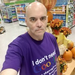 Bill Lewis of Vero Beach hanging out at his friendly neighborhood Publix.