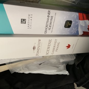 LCBO - the contents of a luggage bag - Beer, Wine & Spirits Near Me - Niagara Falls, Ontario