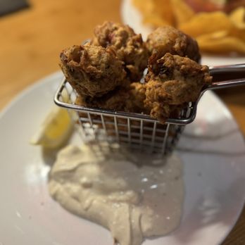 Coast Bar & Grill - Conch fritters - Seafood Near Me - Charleston, South Carolina Coast Bar & Grill - Conch fritters - Seafood Near Me - Charleston, South Carolina