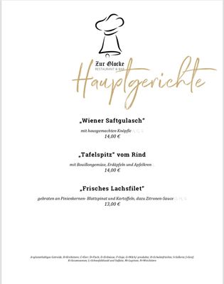 Menu photo 7 Restaurant Zur Glocke Berlin, BE Menu photo 7 Restaurant Zur Glocke Berlin, BE