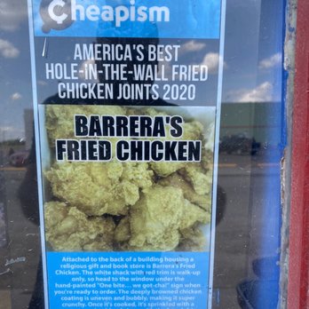 Barrera's Fried Chicken - Best hole in the wall chicken joints 2020 - Chicken Wings Near Me - Robstown, Texas