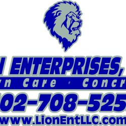 Lion Enterprises - Our original logo that needs to be updated to recognize our expanded services