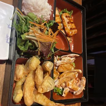 Mr. Sushi - Chicken Teriyaki and Salmon Bento - Sushi Bars Near Me - Valencia, California Mr. Sushi - Chicken Teriyaki and Salmon Bento - Sushi Bars Near Me - Valencia, California