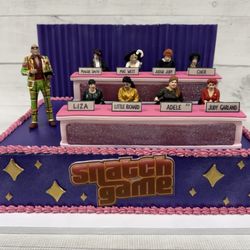 Snatch game cake