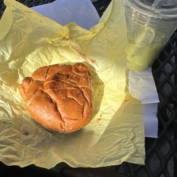 Dank Donuts - Ham, Egg, Cheese, and Jalapeño Croissant Sandwich - Coffee & Tea Near Me - Big Bear Lake, California