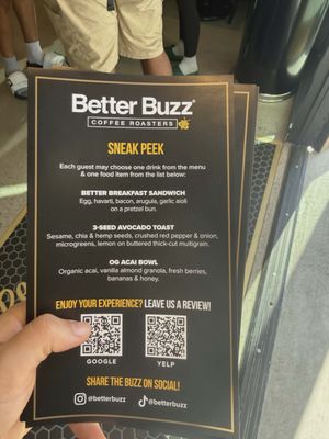 Menu photo 1 Better Buzz Coffee -- Las Vegas St. Rose Henderson, NV