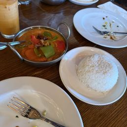 Panang Curry with Duck