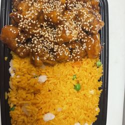China House - Dinner combo: sesame chicken