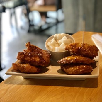 Bonchon Town Center Jacksonville - Chicken tenders with pickled radish - Korean Near Me - Jacksonville, Florida