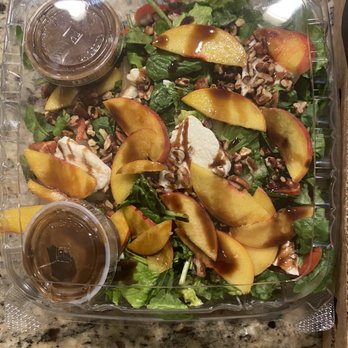 Your Pie Pizza - PEACH SUMMER SALAD - Pizza Near Me - Buford, Georgia Your Pie Pizza - PEACH SUMMER SALAD - Pizza Near Me - Buford, Georgia