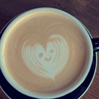 Seven Mile Cafe - I don't know which barista made this lavender honey latte but it seriously made my day - Breakfast & Brunch Near Me - Denton, Texas Seven Mile Cafe - I don't know which barista made this lavender honey latte but it seriously made my day - Breakfast & Brunch Near Me - Denton, Texas