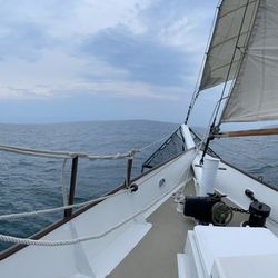 Sailing Saugatuck - Tall Ship Serenity - View from where we sat