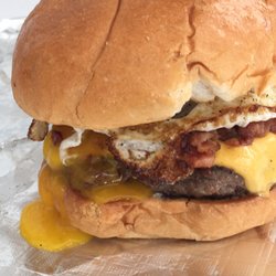 Surf N Soul Grill - Sunny Burger 1/3lb Beef Patty, Fried Egg, Bacon, Cheese