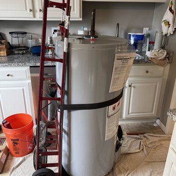 ARS / Rescue Rooter - New hot water tank - Heating & Air Conditioning/HVAC Near Me - Stoughton, Massachusetts ARS / Rescue Rooter - New hot water tank - Heating & Air Conditioning/HVAC Near Me - Stoughton, Massachusetts