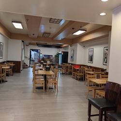 Katsuya - Plenty of seats, usually empty apart from the workday lunch rush