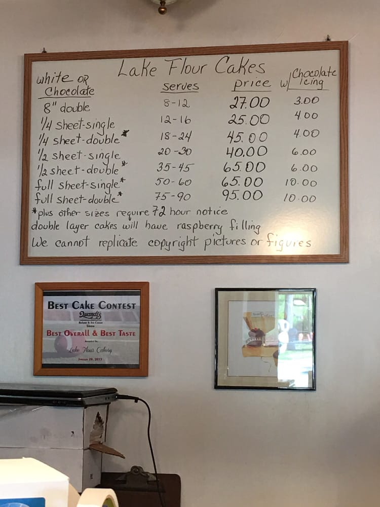 LAKE FLOUR CAKERY Updated September 2024 23 River St, Saranac Lake