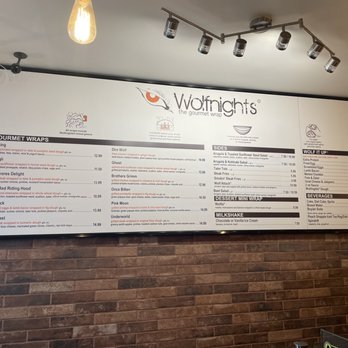 Wolfnights® - Menu - New American Near Me - New York, New York