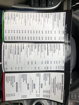Menu photo 4 Frankie's Deli Oakbrook Terrace, IL