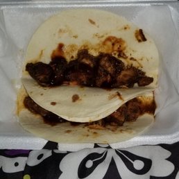 Supposed to be jerk tacos