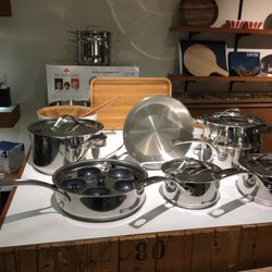 Burton Jewelers - Stainless steel; pots and pans.