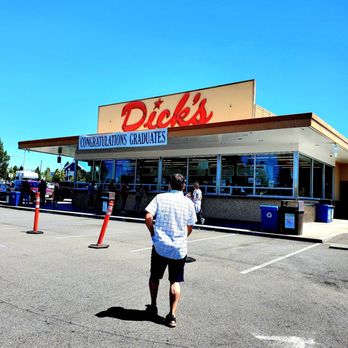 Dick's Drive-In - Came to Dick's on Sunday. Let's eat hamburgers and milkshakes here! - Fast Food Near Me - Kent, Washington Dick's Drive-In - Came to Dick's on Sunday. Let's eat hamburgers and milkshakes here! - Fast Food Near Me - Kent, Washington