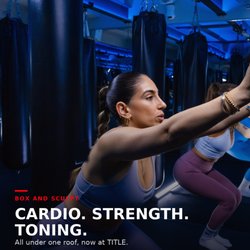 TITLE Boxing Club - BOX + SCULPT is here! Combine boxing + full-body sculpting. Join us Tuesday at 6:30 PM or Wednesday at 7:30 AM!