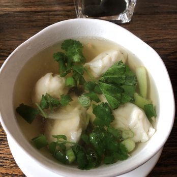 Thai District - Wonton soup, small size - Thai Near Me - Long Beach, California Thai District - Wonton soup, small size - Thai Near Me - Long Beach, California
