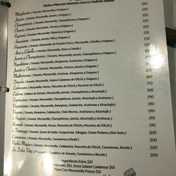 La Dolce Vita - Menu