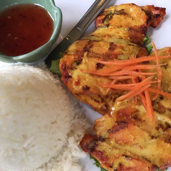 Thai Kitchen - BBQ Chicken came with side of steam rice - Thai Near Me - American Canyon, California