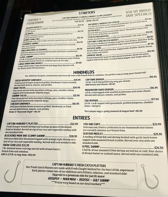 Menu photo 8 Friendly Fisherman Restaurant Madeira Beach, FL Menu photo 8 Friendly Fisherman Restaurant Madeira Beach, FL