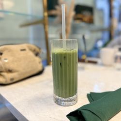 The Gilded Acorn - Yum matcha latte