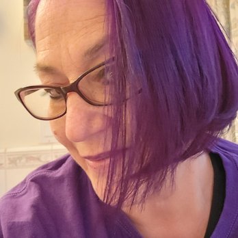 Desired Effects - Purple freshened up and new style... I LOVE IT! As always, Tiffany did an AMAZING job! - Hair Salons Near Me - Simi Valley, California Desired Effects - Purple freshened up and new style... I LOVE IT! As always, Tiffany did an AMAZING job! - Hair Salons Near Me - Simi Valley, California