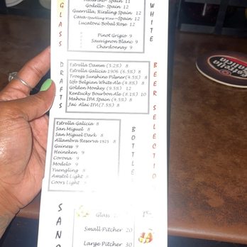 Mompou Tapas Bar & Restaurant - Drink menu - Spanish Near Me - Newark, New Jersey Mompou Tapas Bar & Restaurant - Drink menu - Spanish Near Me - Newark, New Jersey