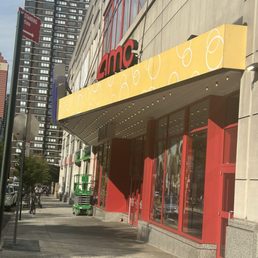 Outside of the theater Outside of the theater