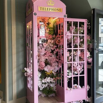 Corner Cafe - Eye-catching corner phone booth !!! - Cafes Near Me - Cliffside Park, New Jersey