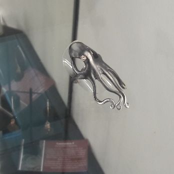 Halo Precision Piercing & Jewelry - An example of their unique collection - an octopus ring! - Piercing Near Me - Phoenix, Arizona