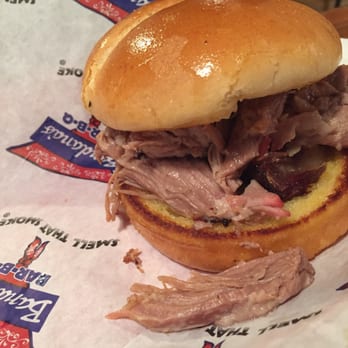 Bandana's Bar-B-Q - Rolla - Pulled Pork Sandwich. - Barbeque Near Me - Rolla, Missouri Bandana's Bar-B-Q - Rolla - Pulled Pork Sandwich. - Barbeque Near Me - Rolla, Missouri