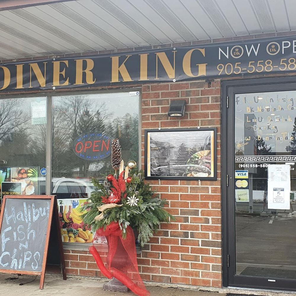DINER KING - the front of the restaurant - American Near Me - Nobleton, Ontario