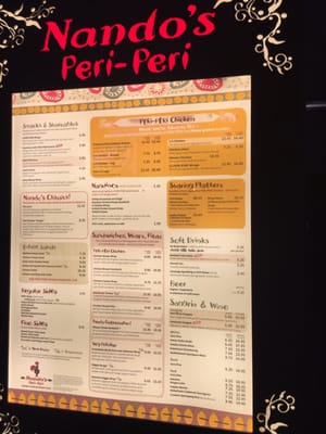 Menu photo 8 Nando's Peri-Peri Naperville, IL Menu photo 8 Nando's Peri-Peri Naperville, IL